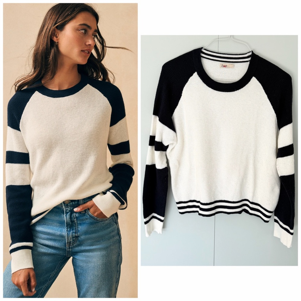 Faherty Women’s Faherty Throwback Crew Sweater In… - image 1